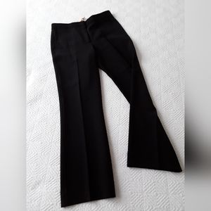 Tory Burch Bootcut Ankle Crop Trouser in Black